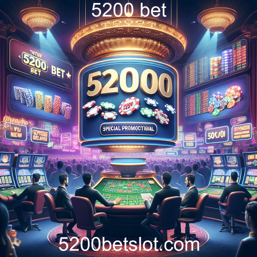 Descubra as Promoções Especiais da 5200 bet